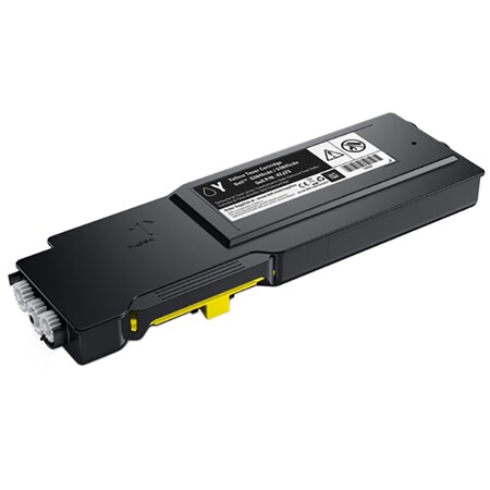 Dell Dell High Yield Yellow Toner Cartridge, OEM# 593-BCBD, 9000 Yield XMHGR